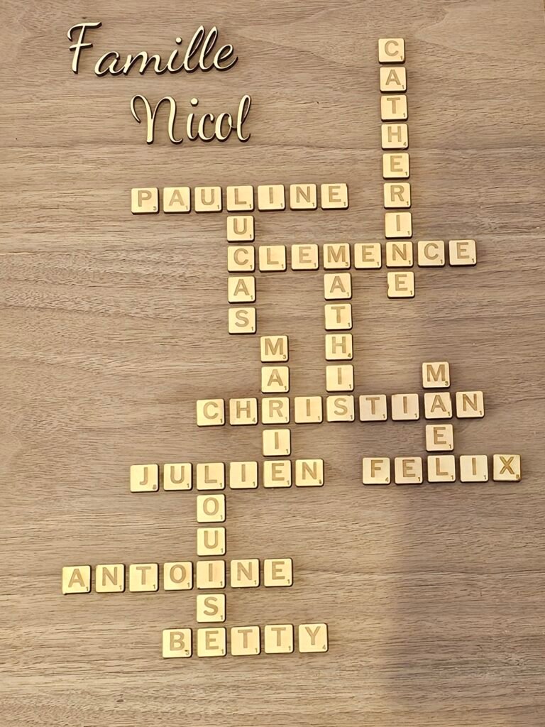 Scrabble de famille